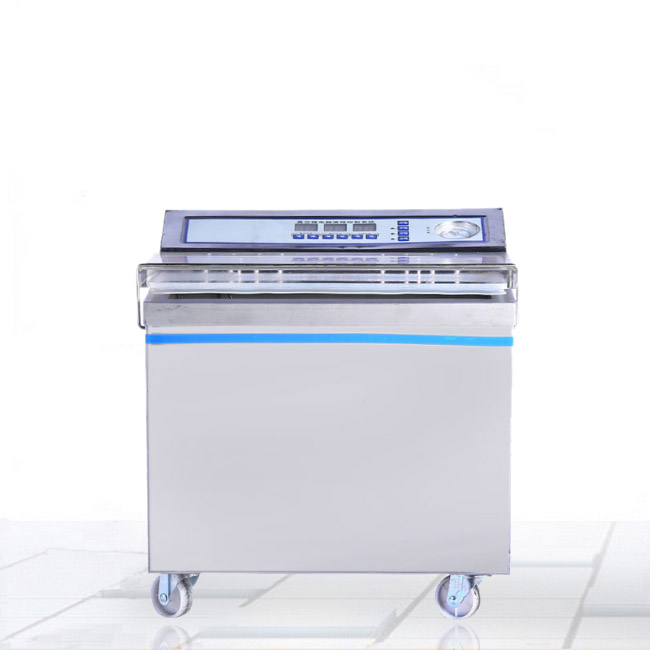 五谷杂粮双工位台式真空包装机抽气整形封口