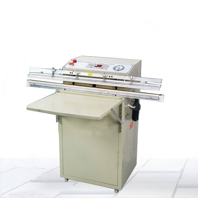 某家纺公司购买我司一台外抽式真空包装机