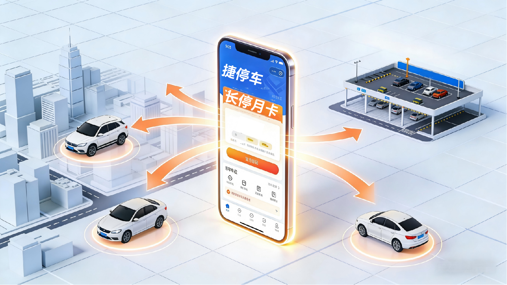 捷停车“长停月卡”：打造纯增量新市场，开辟车场第二增长曲线